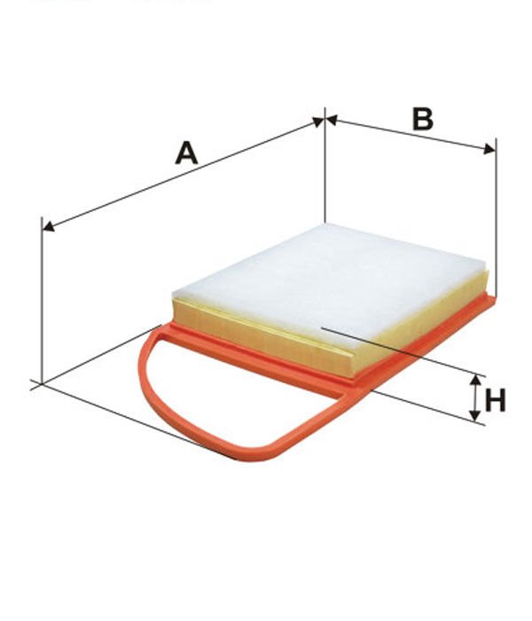 Peugeot 308 1.6HDI Hava Filtresi 2010-2014 (82KW-112HP)Filtron