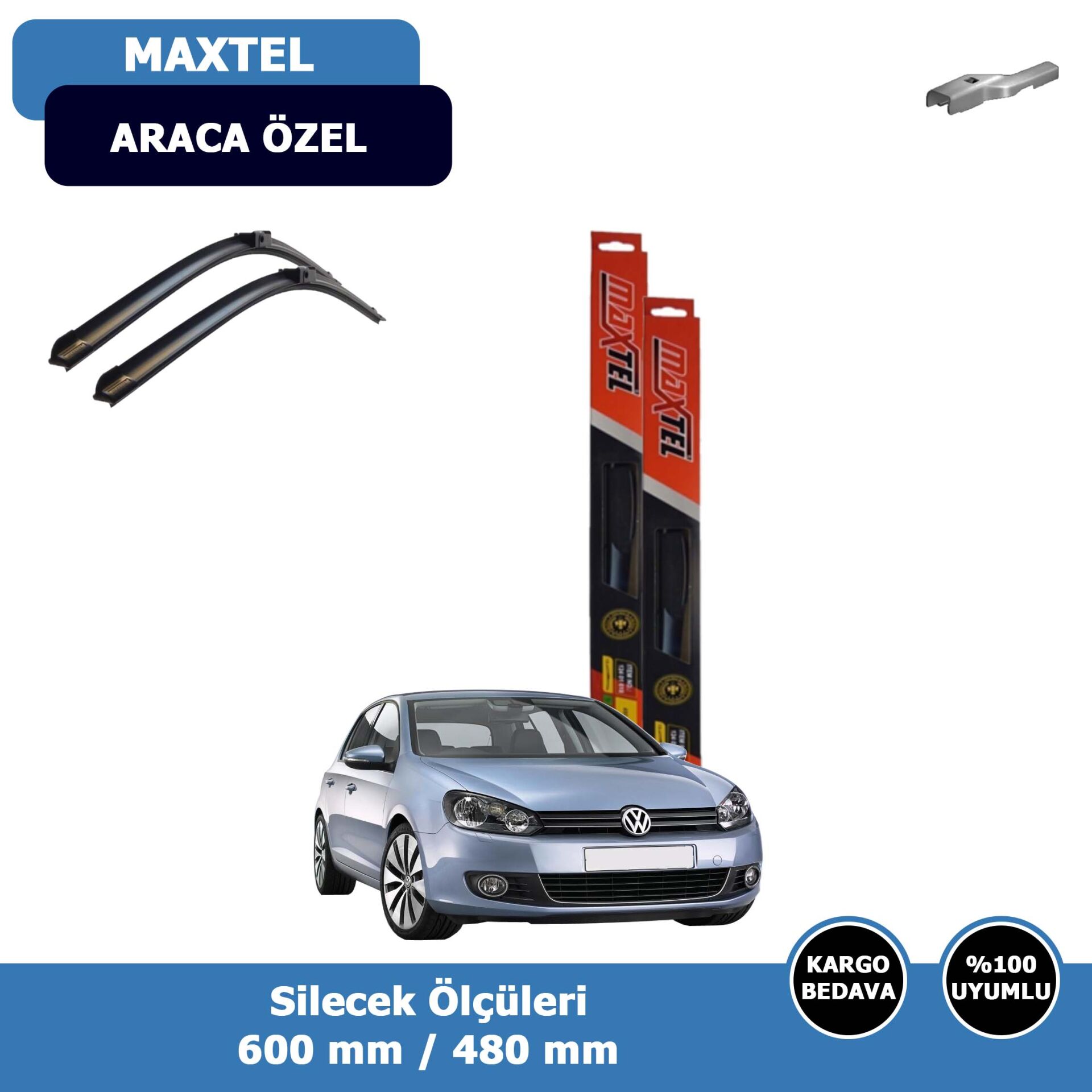 Volkswagen Golf 6 Ön Silecek Süpürgesi (2009-2012)Maxtel