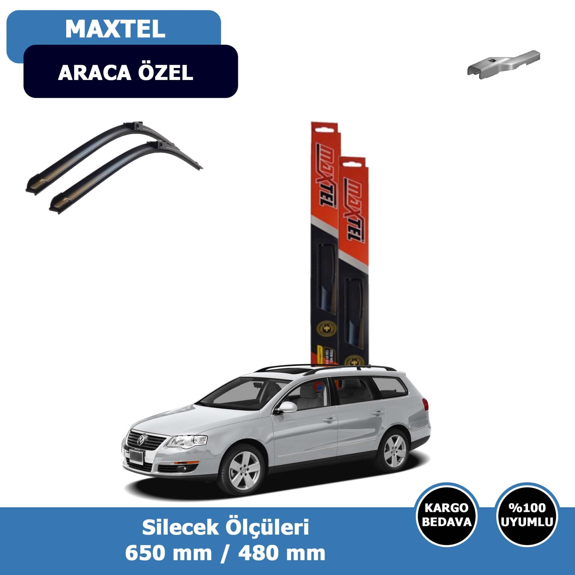 Volkswagen Passat Variant B6 Ön Silecek Süpürgesi (2006-2011)Maxtel
