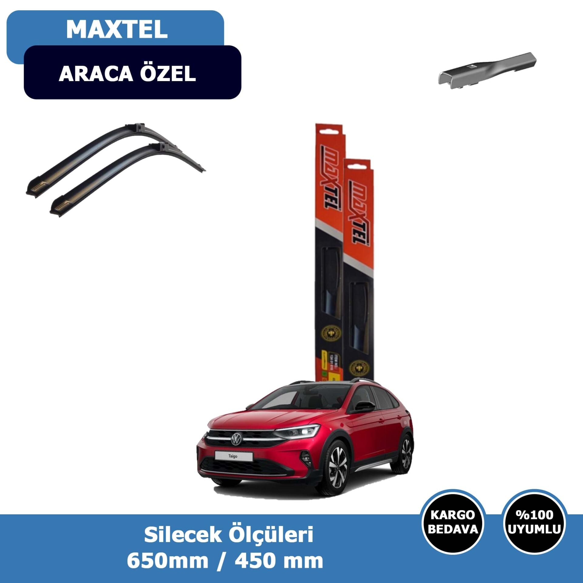 Volkswagen Taigo Ön Silecek Süpürgesi (2022-2025)Maxtel