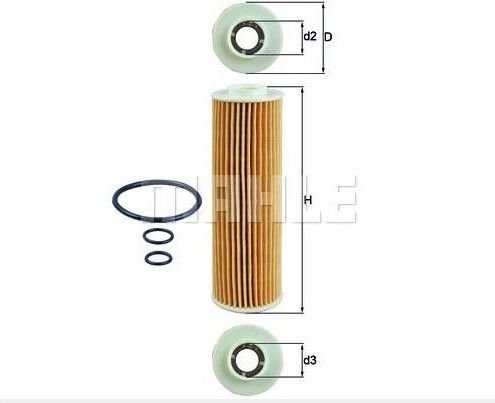 Mercedes E250CGI W212 1.8 M271 Yağ Filtresi 2009-2015 (150KW-204HP)Mahle