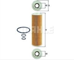 Mercedes E250CGI W212 1.8 M271 Yağ Filtresi 2009-2015 (150KW-204HP)Mahle
