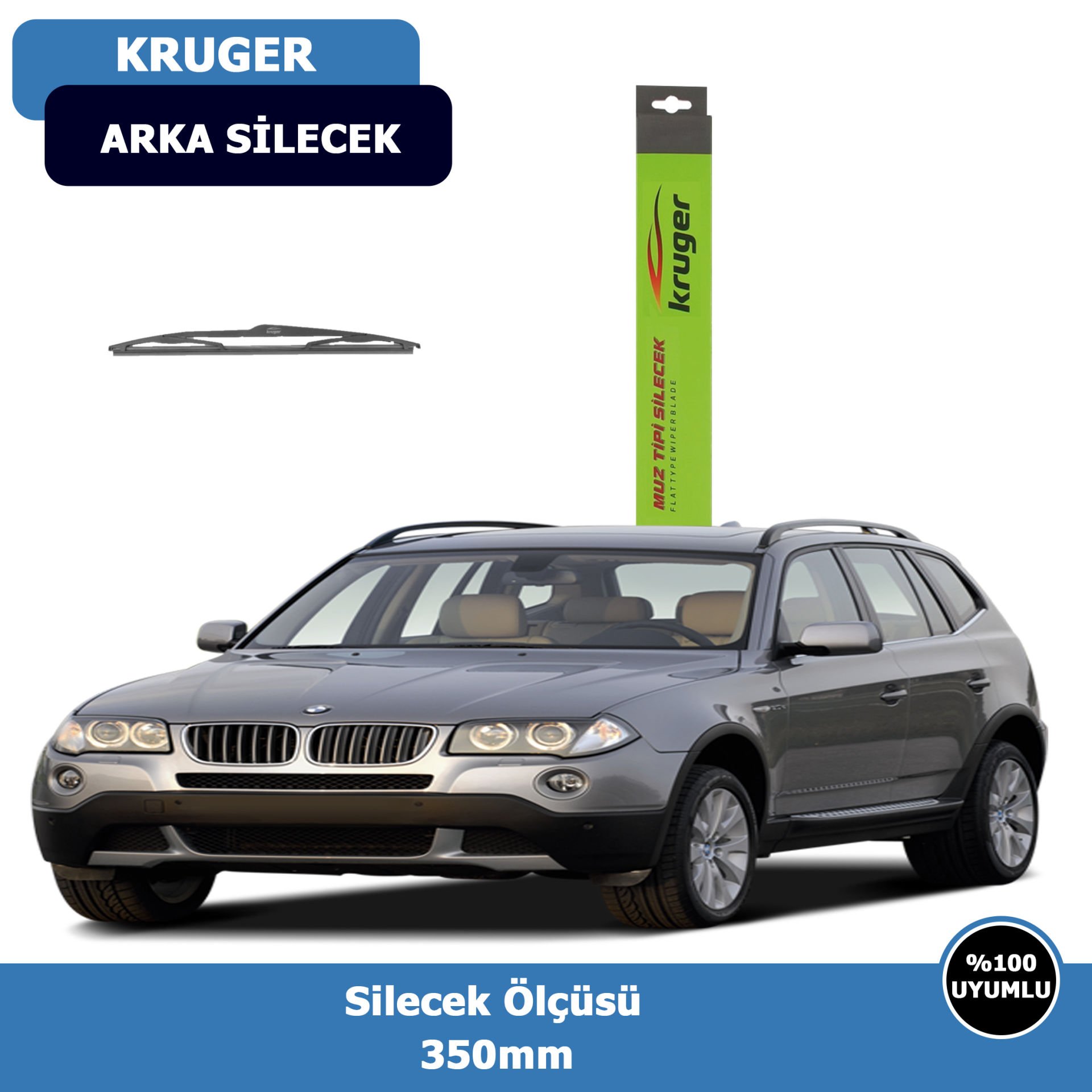 BMW X3 (E83) Arka Silecek Süpürgesi (2003-2010)Kruger