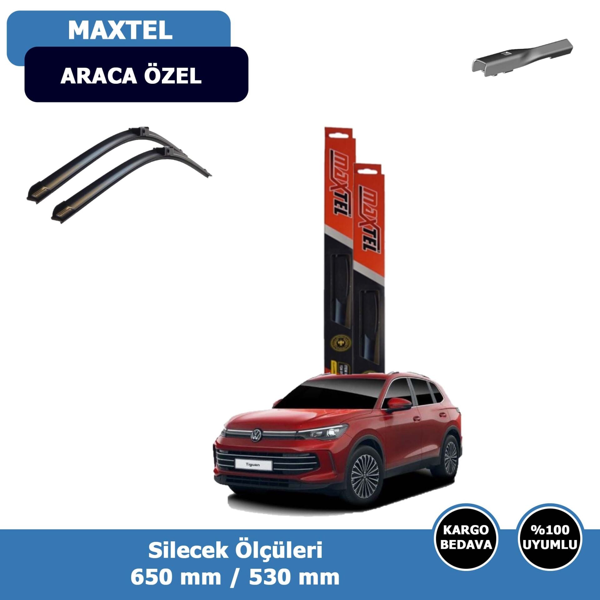 Volkswagen Tiguan Ön Silecek Süpürgesi (2024-2026)Maxtel