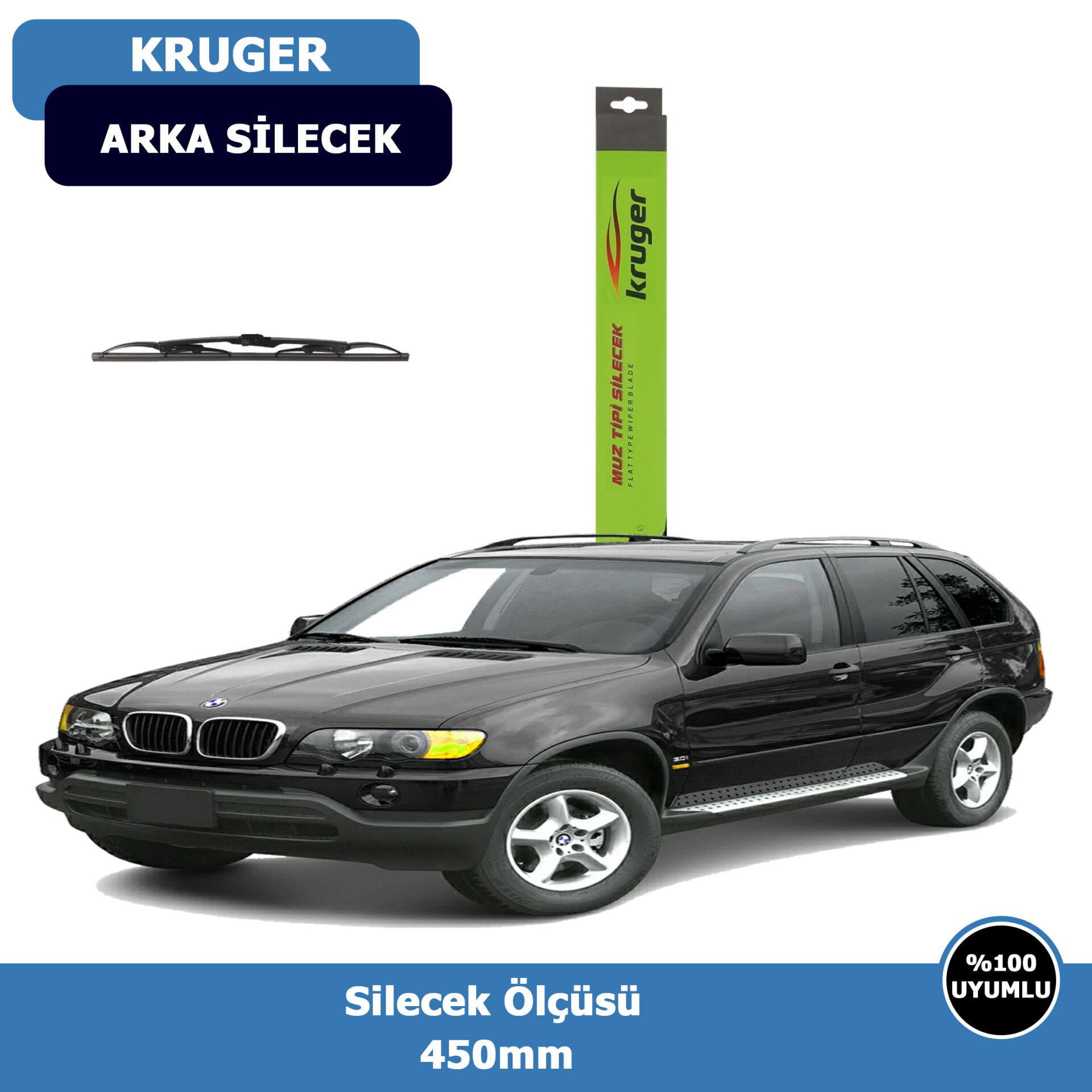 BMW X5 (E53) Arka Silecek Süpürgesi (2000-2007)Kruger