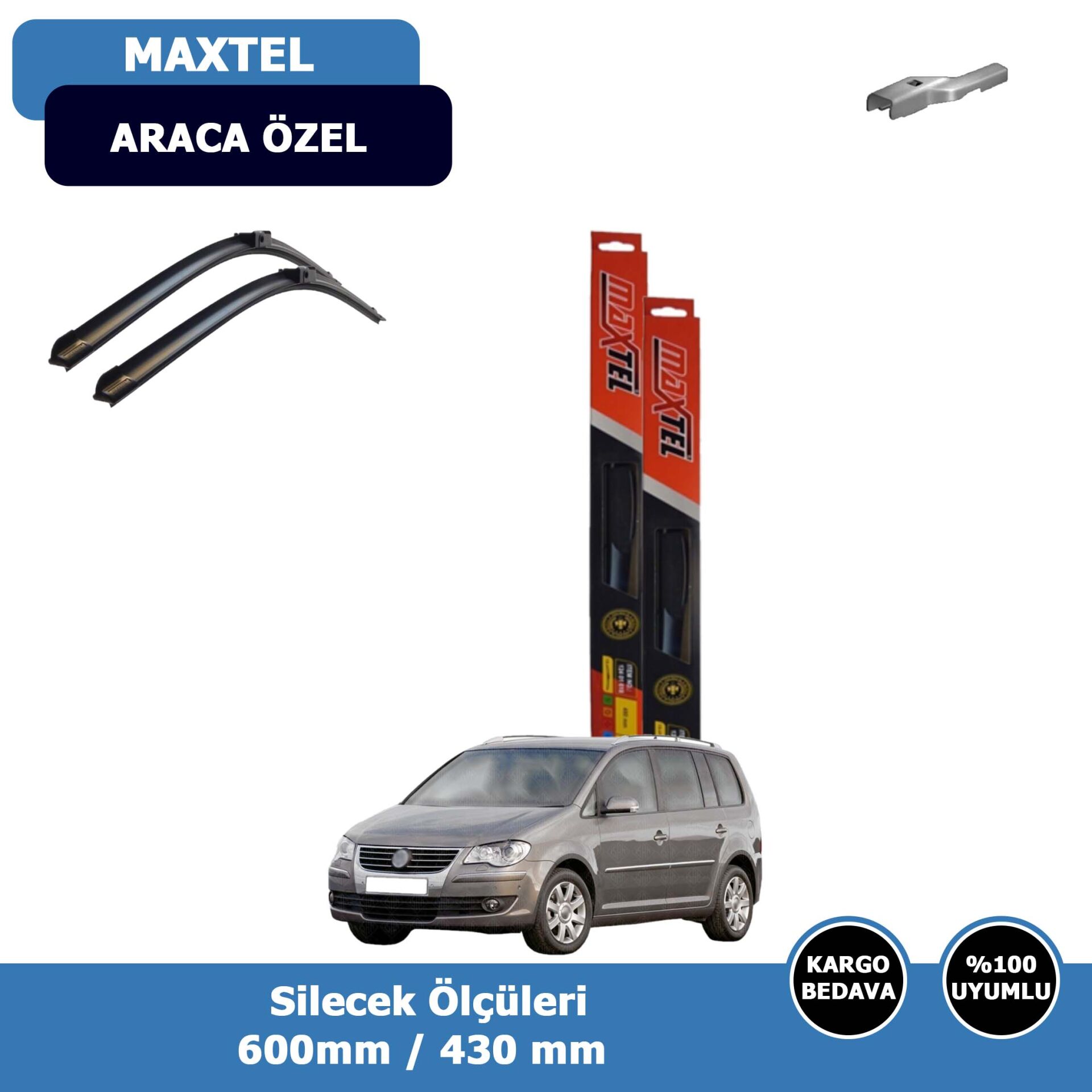 Volkswagen Touran Ön Silecek Süpürgesi (2010-2014)Maxtel