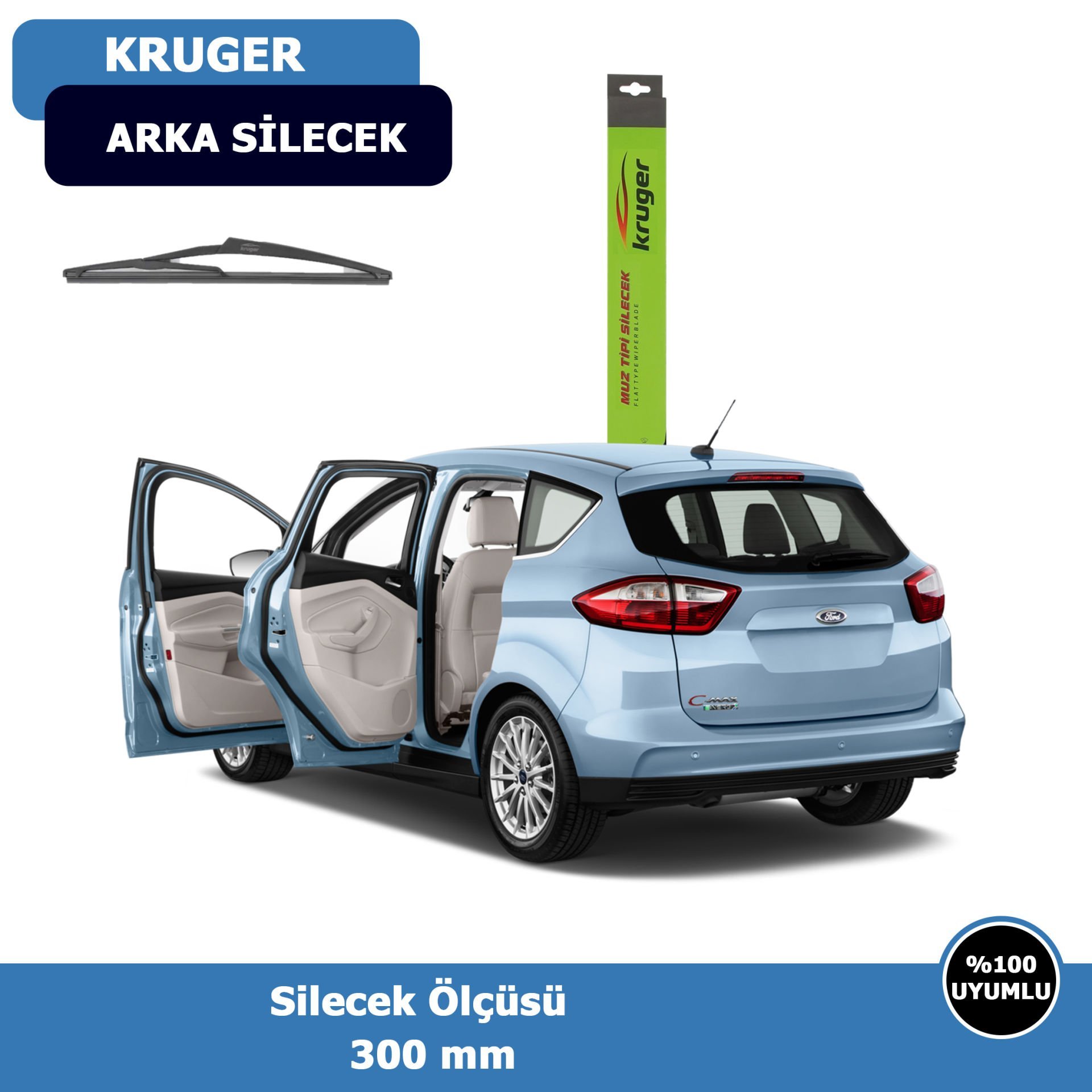 Ford C-Max Arka Silecek Süpürgesi (2011-2017)Kruger