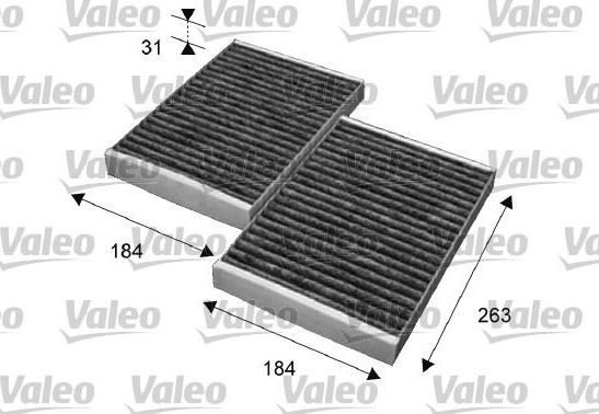 Mercedes S320CDI W221 OM642 Polen Filtresi 2006-2009 (173KW-235HP)Valeo