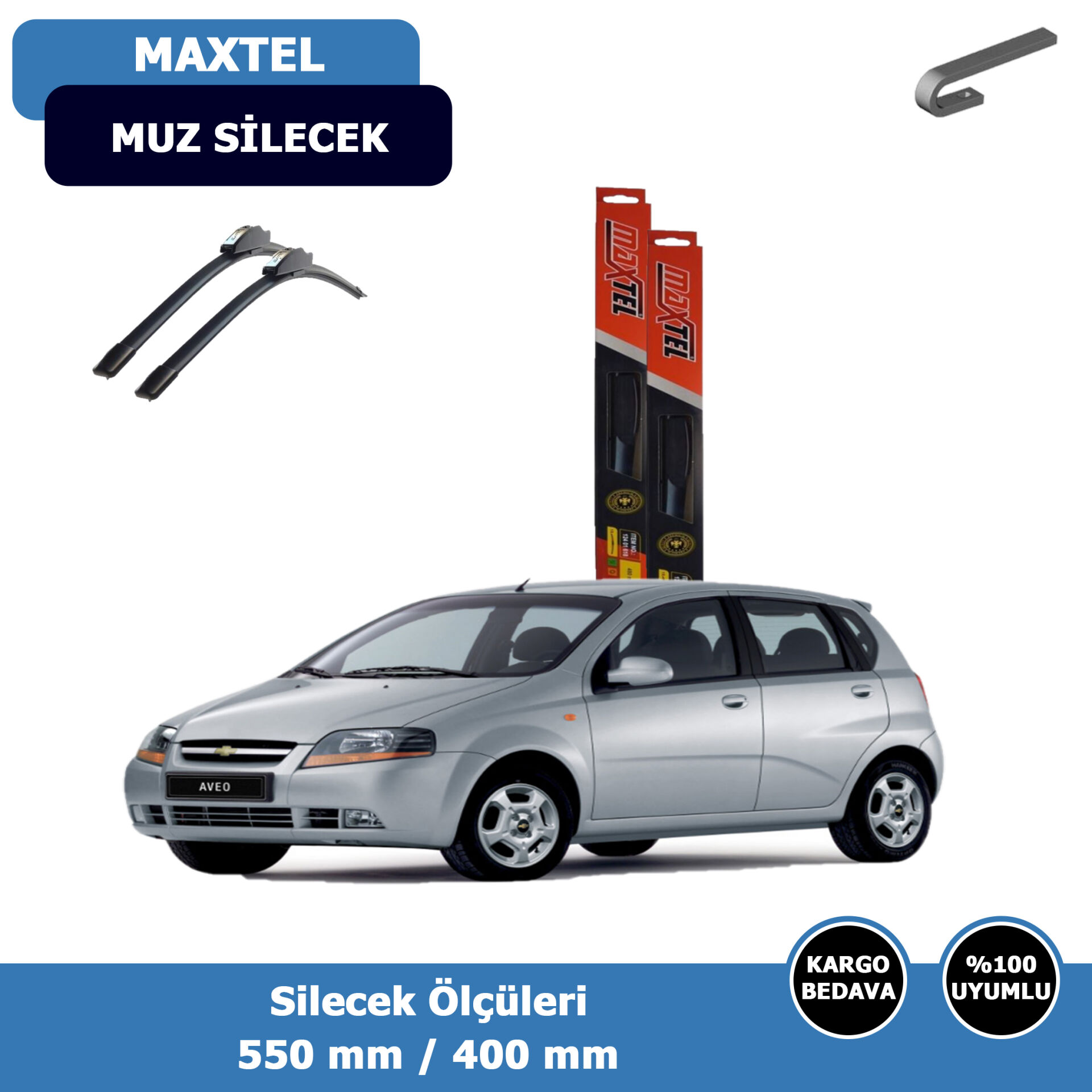 Chevrolet Kalos Ön Silecek Süpürgesi (2005-2009)Maxtel