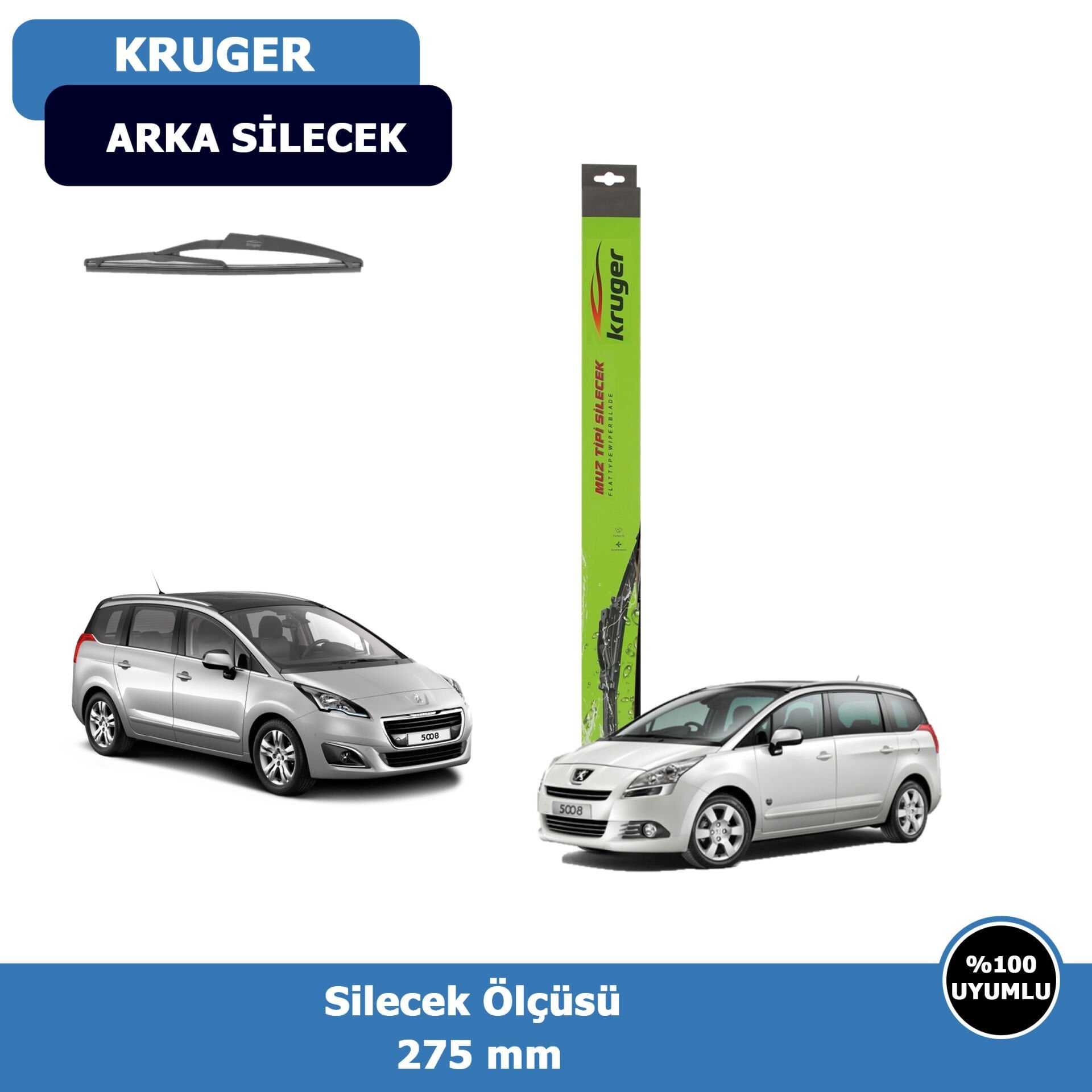 Peugeot 5008 Arka Silecek Süpürgesi (2009-2016)Kruger