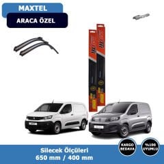 Peugeot Partner Ön Silecek Süpürgesi (2019-2025)Maxtel