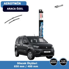 Peugeot Rifter Ön Silecek Süpürgesi (2019-2025)Bosch