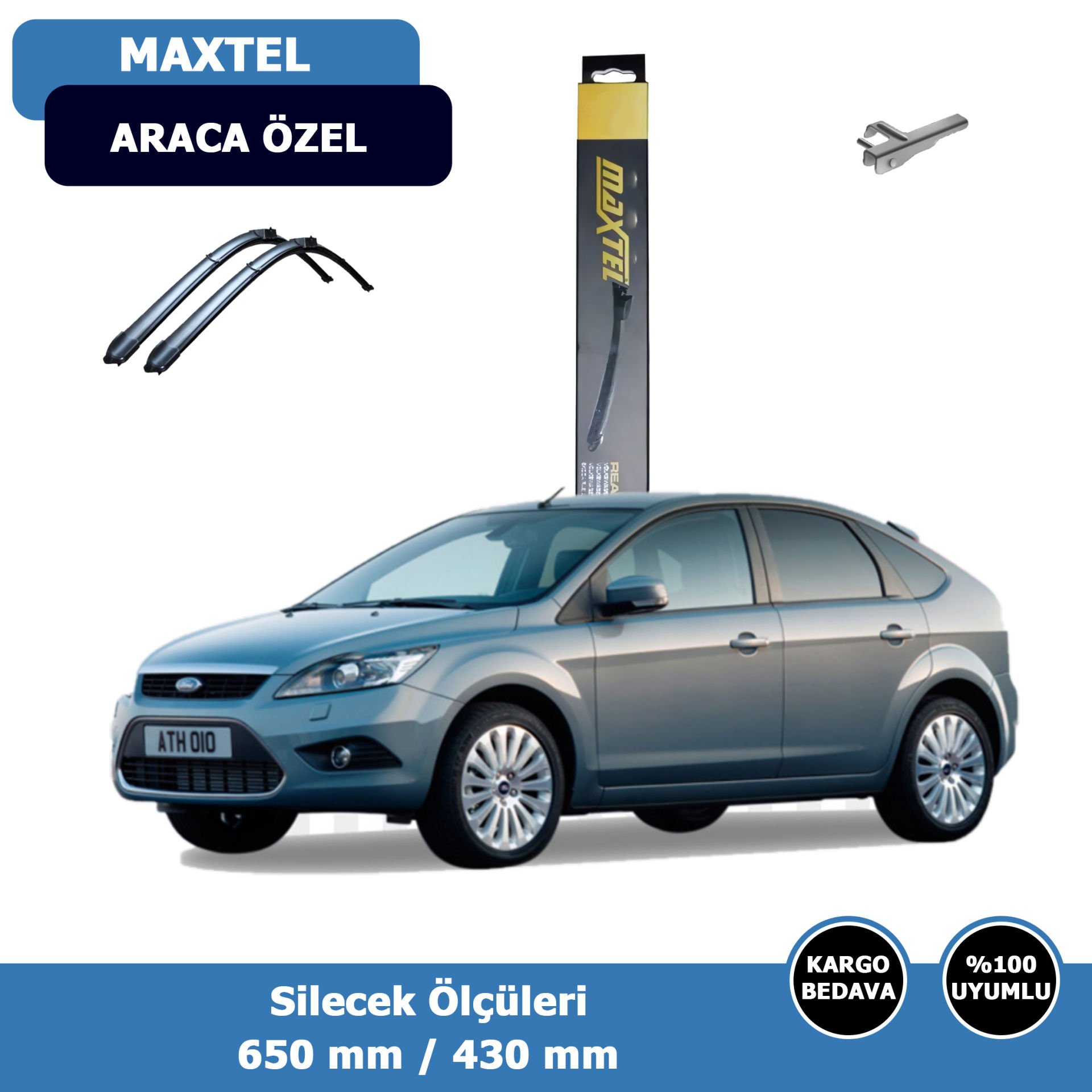 Ford Focus 2 Ön Silecek Süpürgesi (2004-2011)Maxtel