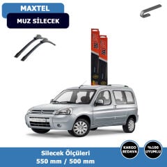 Cıtroen Berlingo I Ön Silecek Süpürgesi (2002-2007)Maxtel