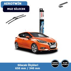 Nissan Micra Ön Silecek Süpürgesi (2019-2021)Bosch