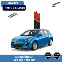 Mazda 3 Hatchback Ön Silecek Süpürgesi Hybrid (2009-2013)Maxtel