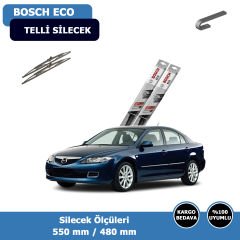 Mazda 6 Ön Silecek Süpürgesi (2002-2007)Bosch Eco
