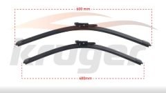 BMW 4 Serisi F32/F33/F36 Ön Silecek Süpürgesi (2013-2020)Kruger
