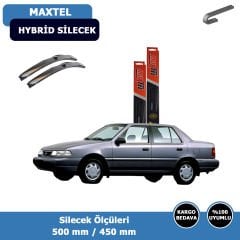 Hyundai Excel Ön Silecek Süpürgesi Hybrid (1994-2000)Maxtel
