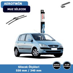 Hyundai Getz Ön Silecek Süpürgesi (2002-2011)Bosch Aerotwin