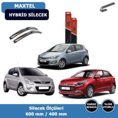 Hyundai İ20 Ön Silecek Süpürgesi Hybrid (2008-2014)Maxtel