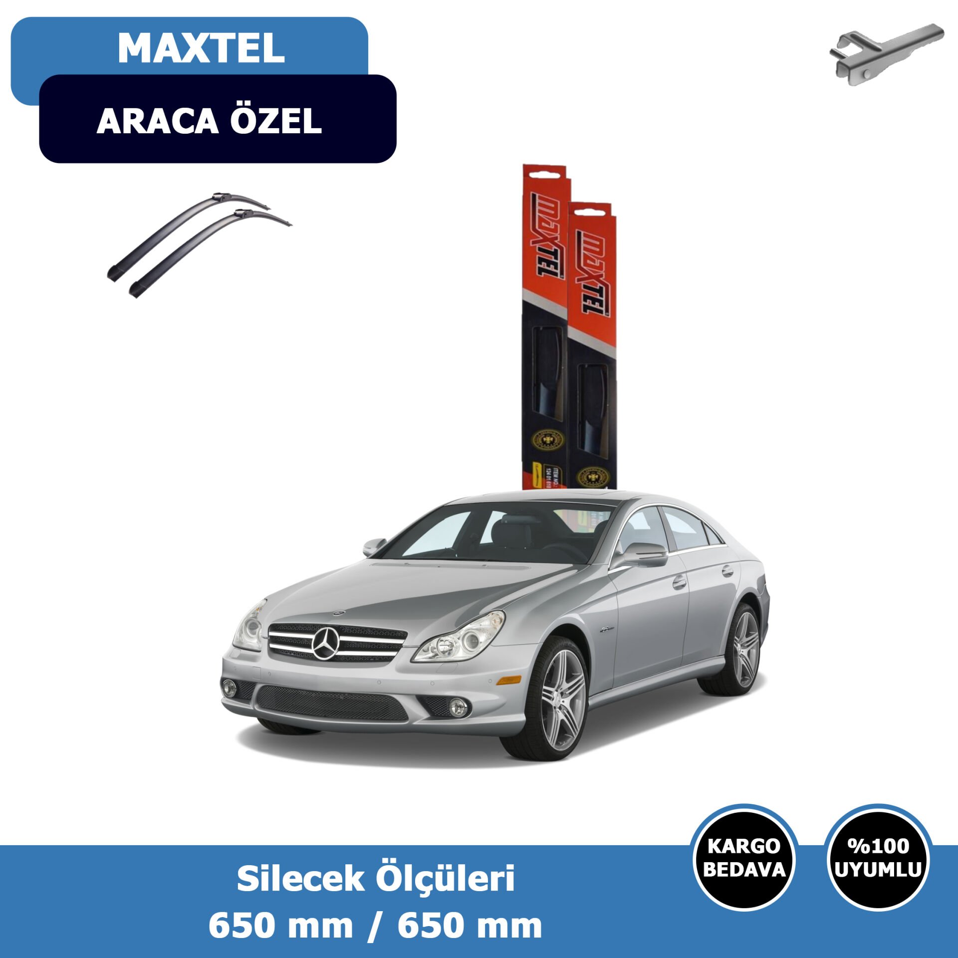 Mercedes CLS Serisi W219 Ön Silecek Süpürgesi (2004-2010)Maxtel