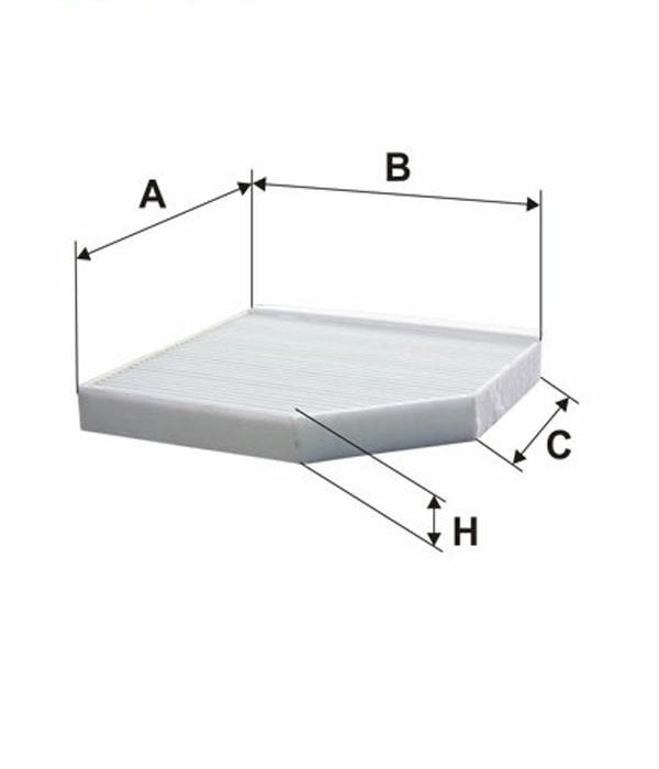 Audi A4(8K-B8) 1.8TFSI Polen Filtresi 2007-2012 (120KW-160HP)Filtron