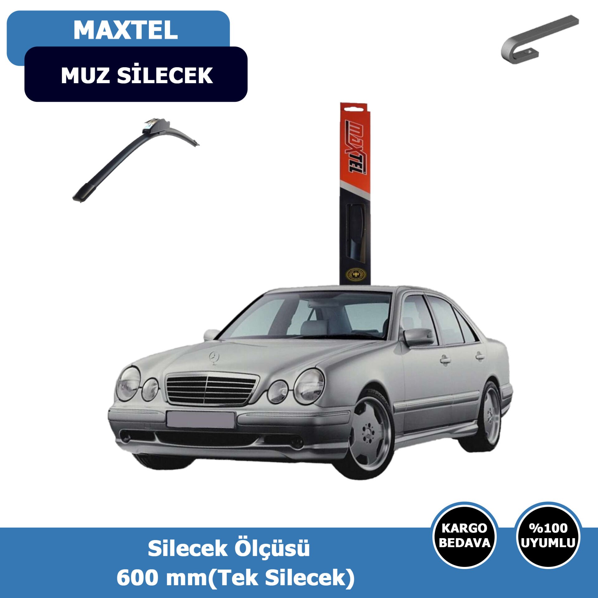 Mercedes E Serisi W210 Ön Silecek Süpürgesi (1996-2002)Maxtel