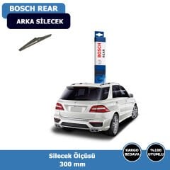 Mercedes ML Serisi W166 Arka Silecek Süpürgesi (2012-2015)Bosch Rear