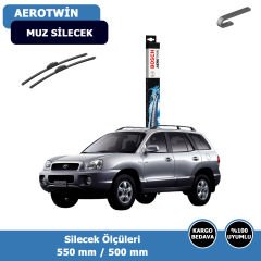 Hyundai Santa Fe Ön Silecek Süpürgesi (2000-2005)Bosch Aerotwin