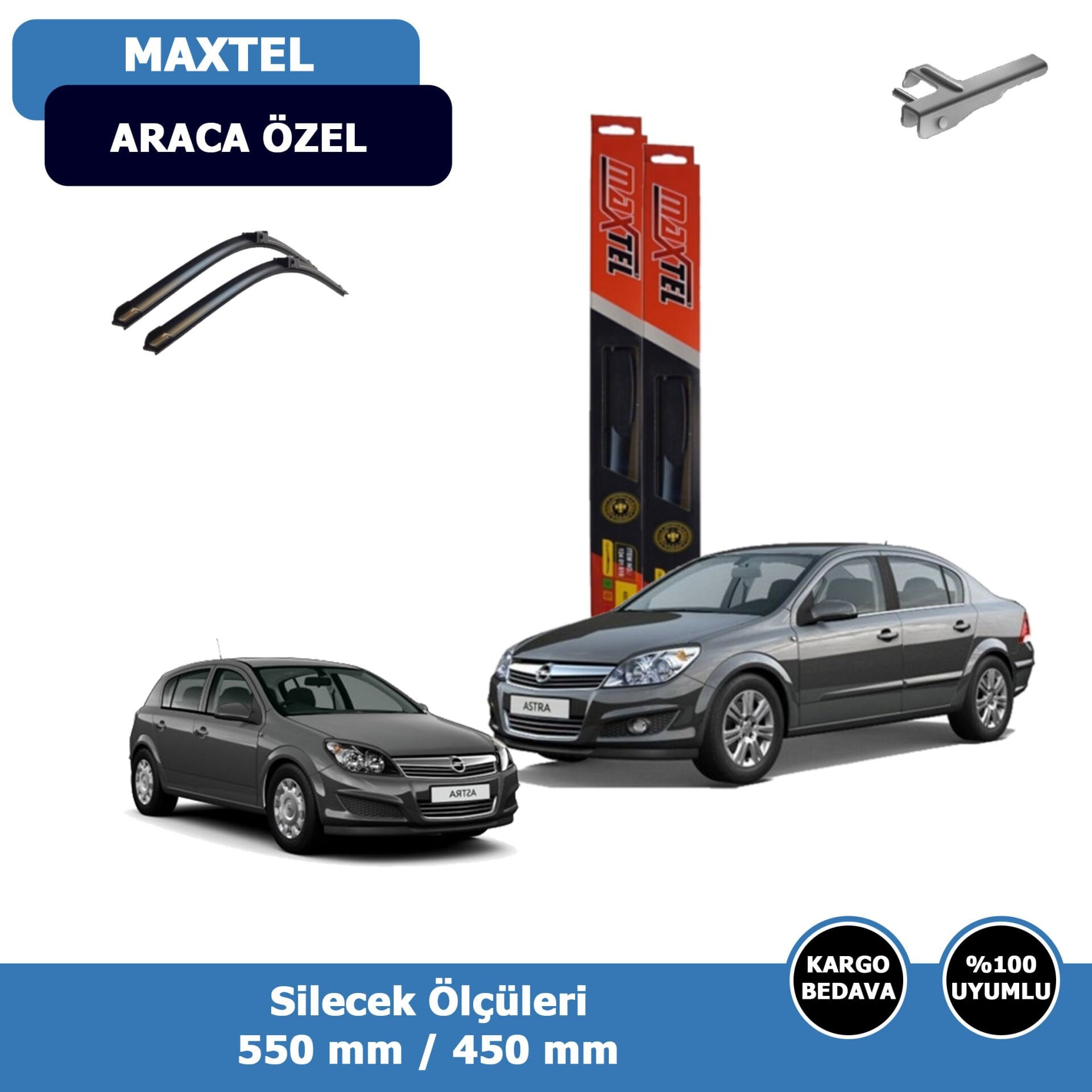 Opel Astra H Ön Silecek Süpürgesi (2004-2013)Maxtel