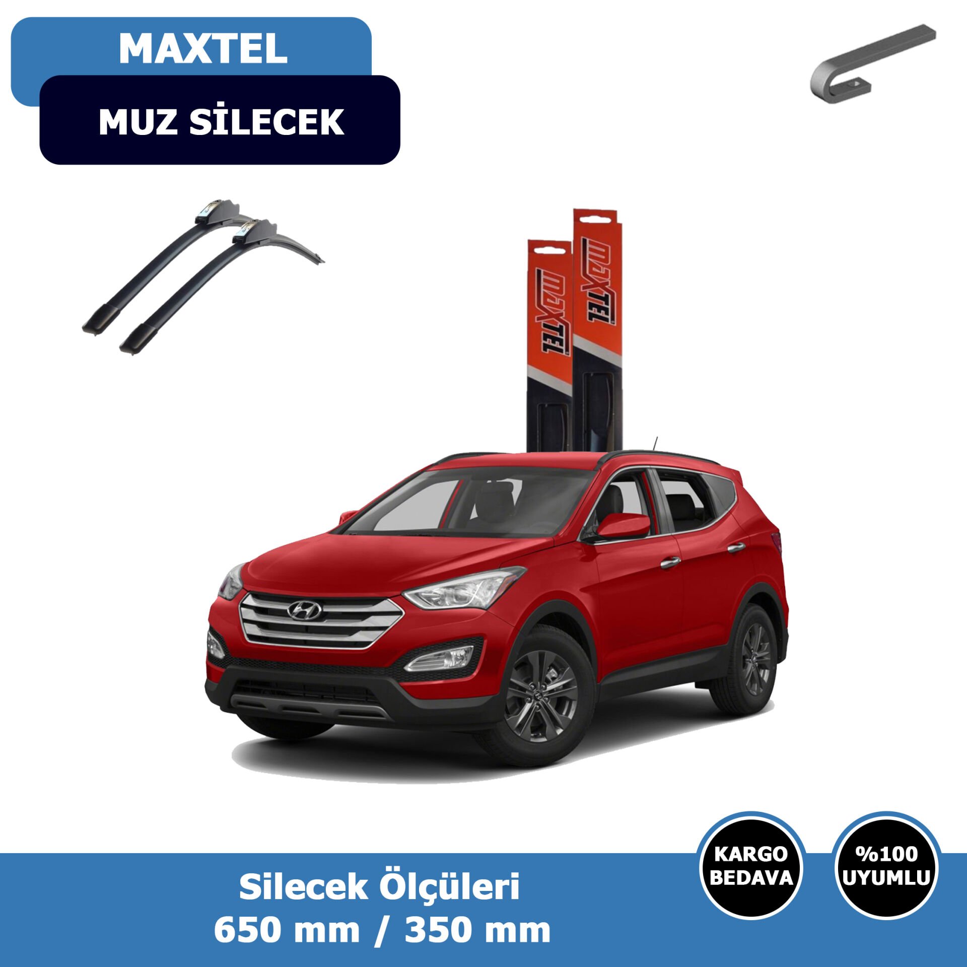 Hyundai Santa Fe Ön Silecek Süpürgesi (2013-2015)Maxtel