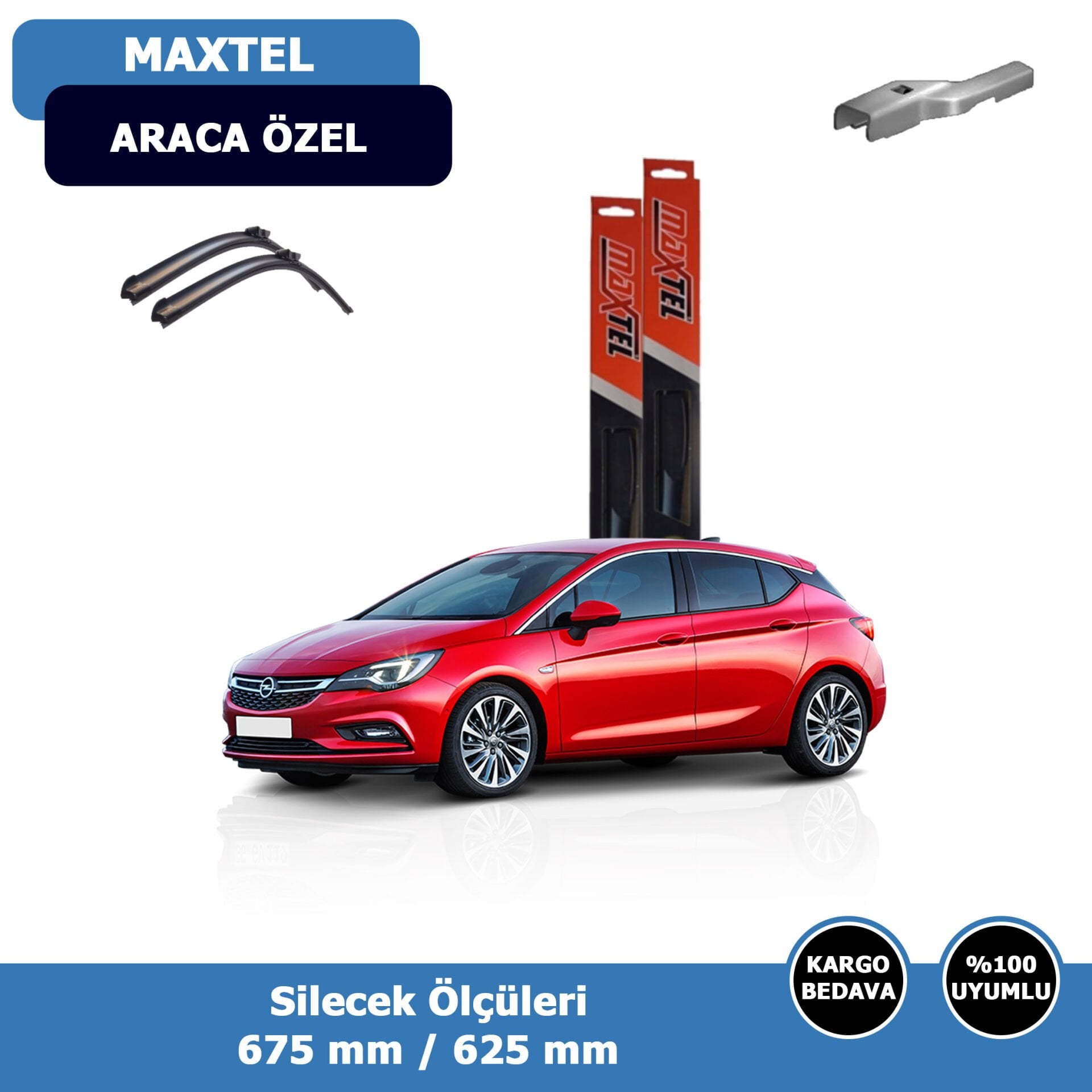 Opel Astra K Ön Silecek Süpürgesi (2016-2021)Maxtel