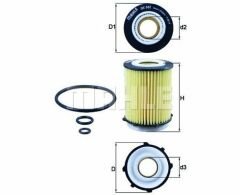 Mercedes A200 W176 Benzinli 1.6 Yağ Filtresi 2012-2020 (90KW-122HP)Mahle