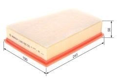 Renault Fluence 1.5DCi Hava Filtresi 2010→ (81KW-110HP)Bosch