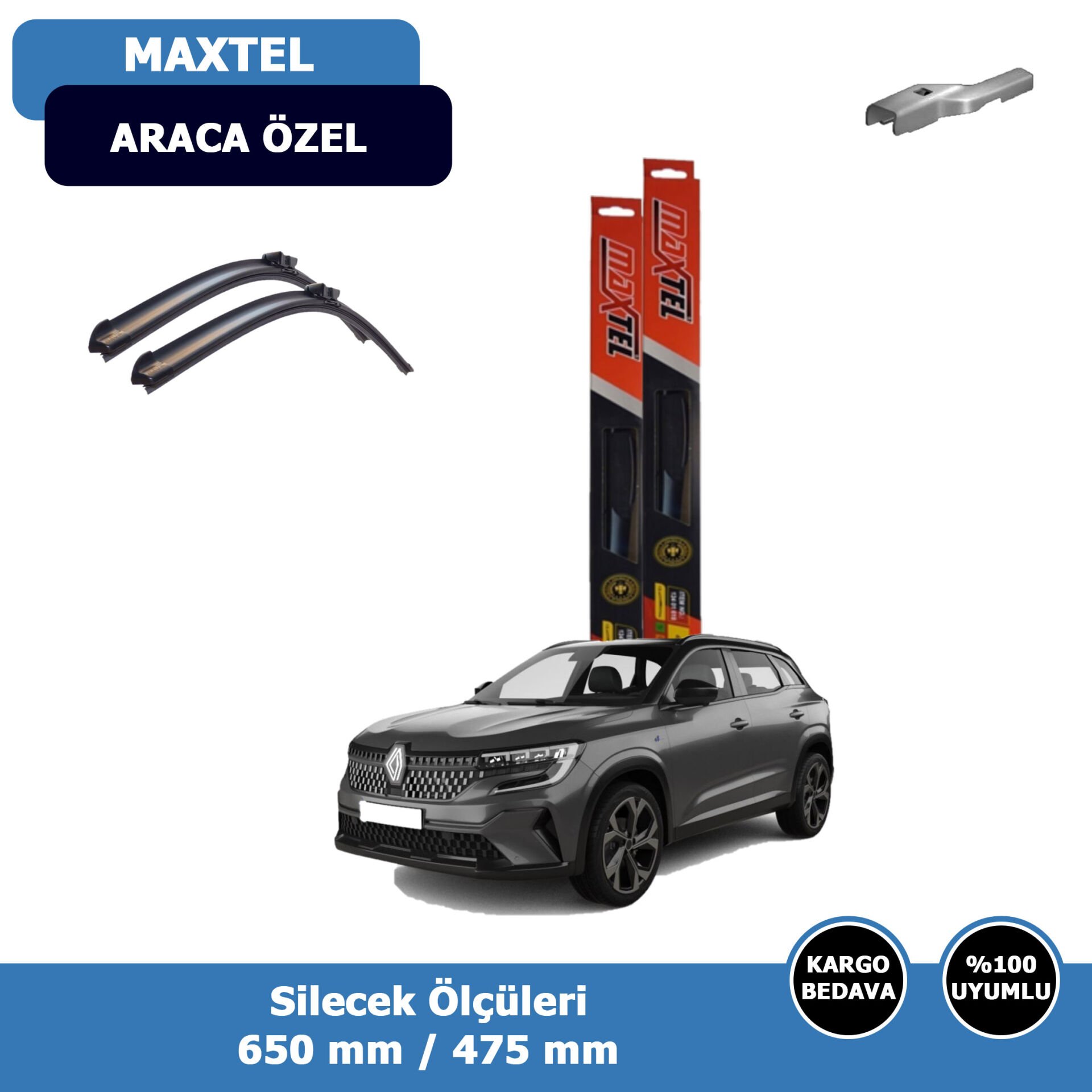 Renault Austral Ön Silecek Süpürgesi (2023-2025)Maxtel