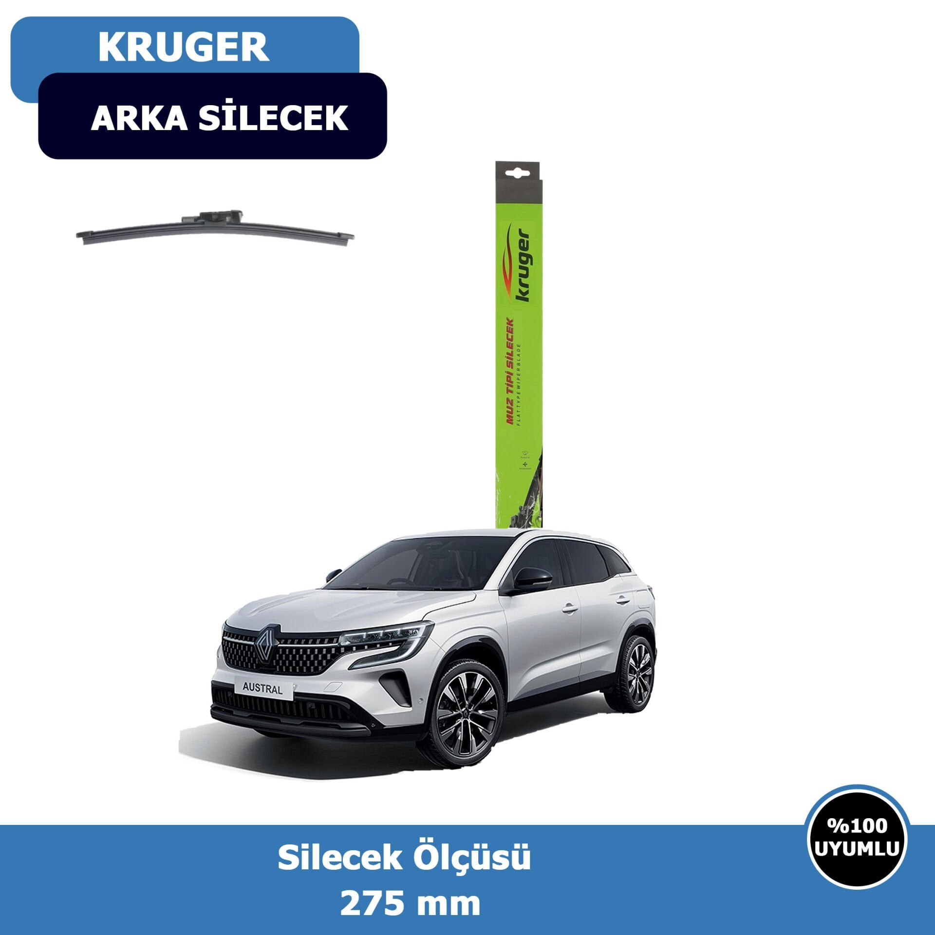 Renault Austral Arka Silecek Süpürgesi (2023-2025)Kruger