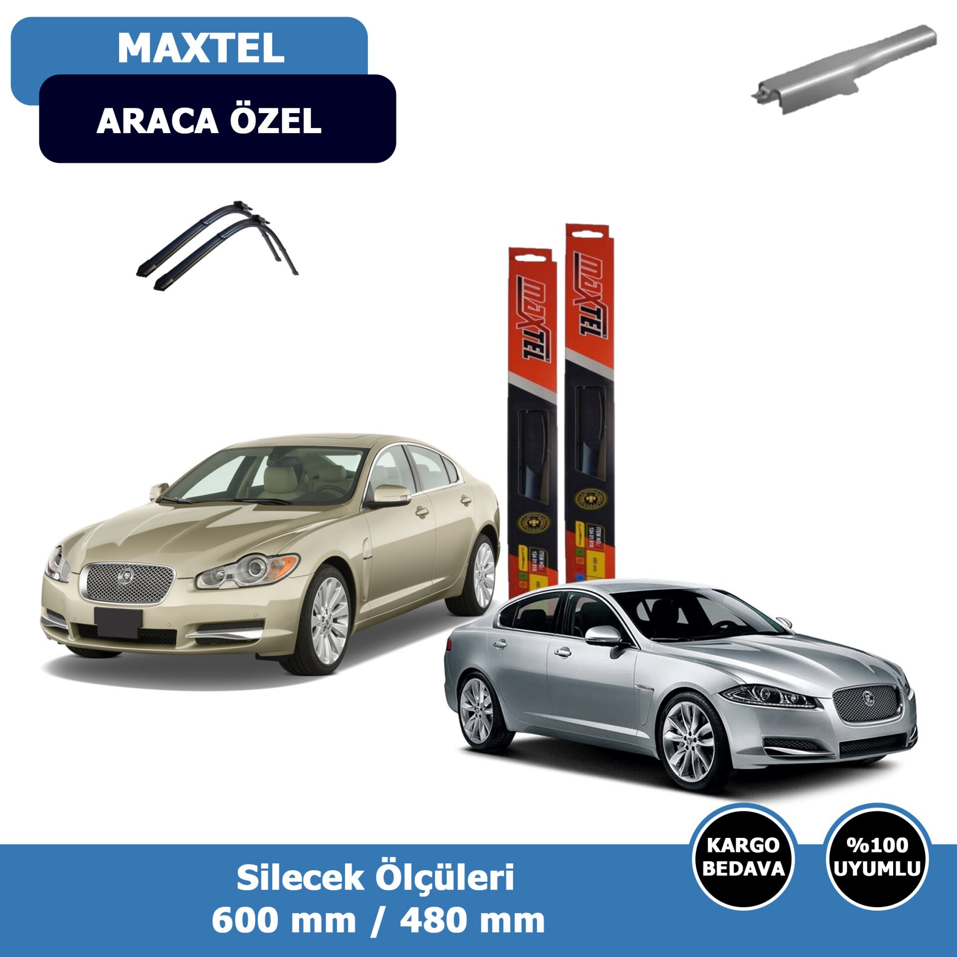 Jaguar XF Ön Silecek Süpürgesi (2008-2015)Maxtel