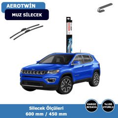 Jeep Compass Ön Silecek Süpürgesi (2017-2021)Bosch Aerotwin
