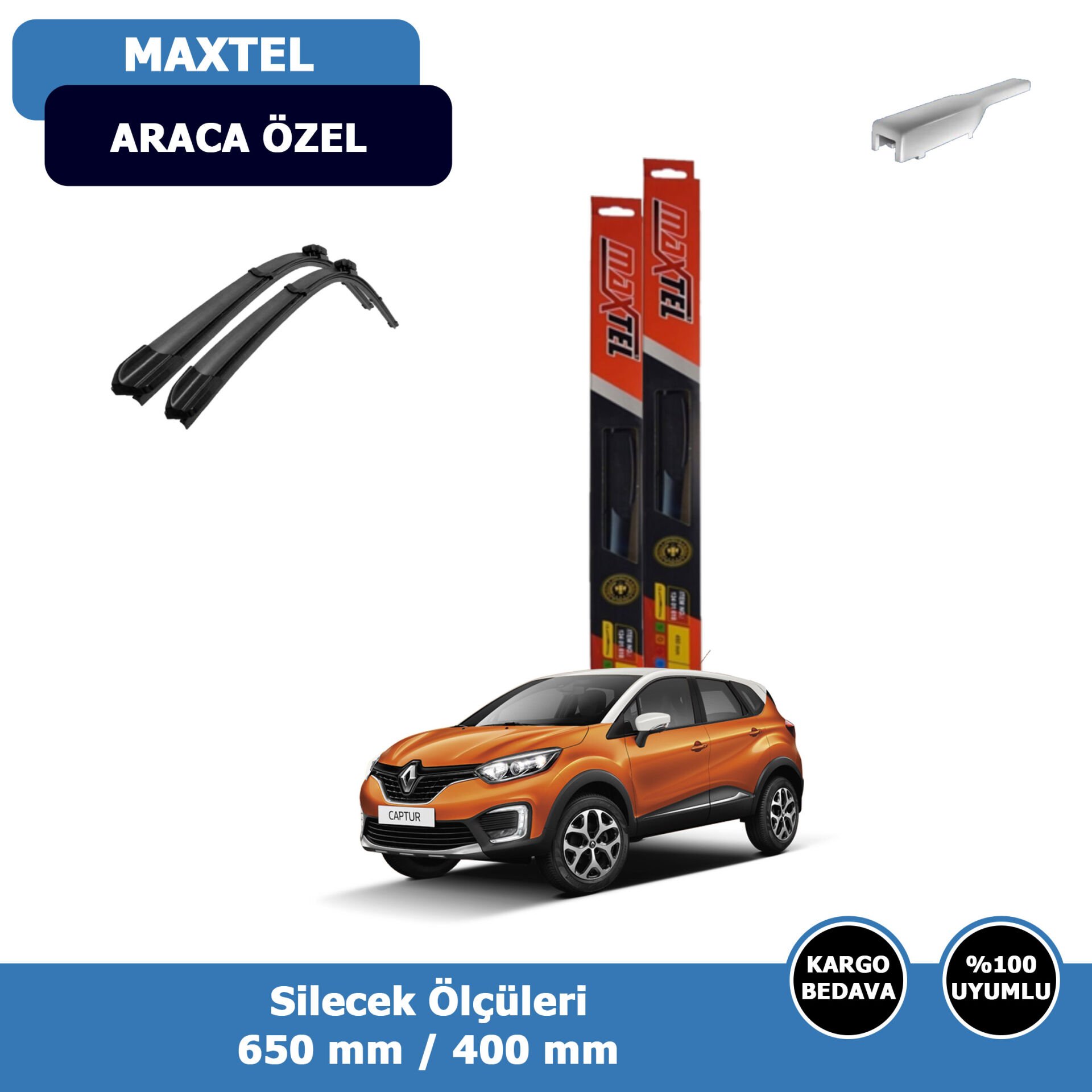 Renault Captur Ön Silecek Süpürgesi (2016-2019)Maxtel