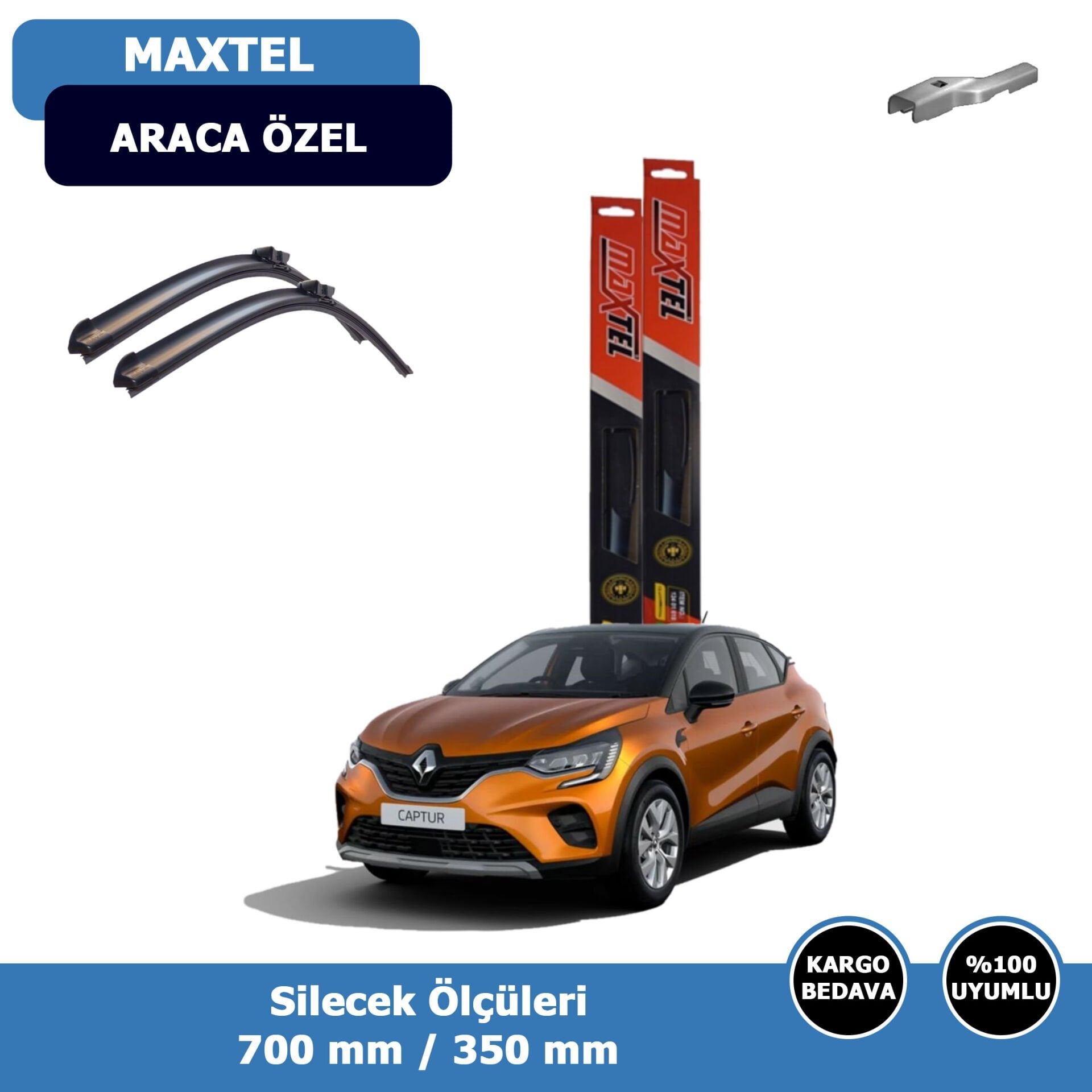 Renault Captur Ön Silecek Süpürgesi (2021-2025)Maxtel
