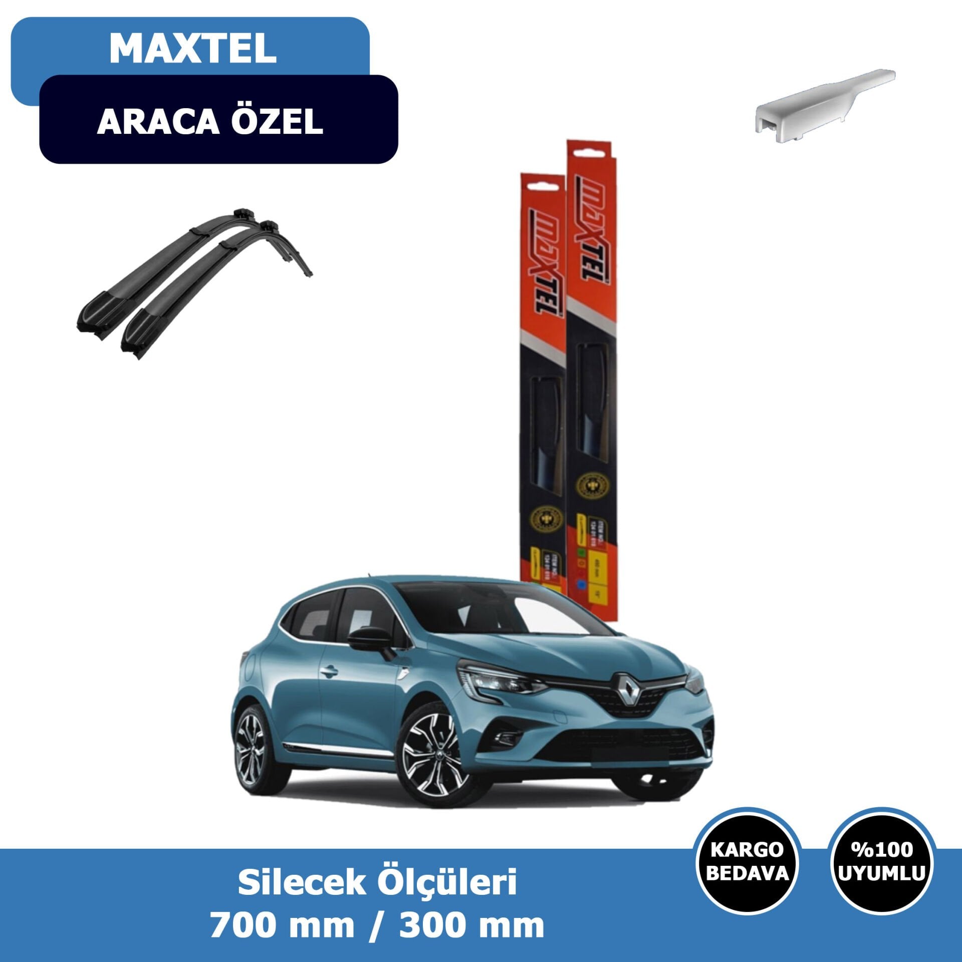 Renault Clio V Ön Silecek Süpürgesi (2020-2025)Maxtel