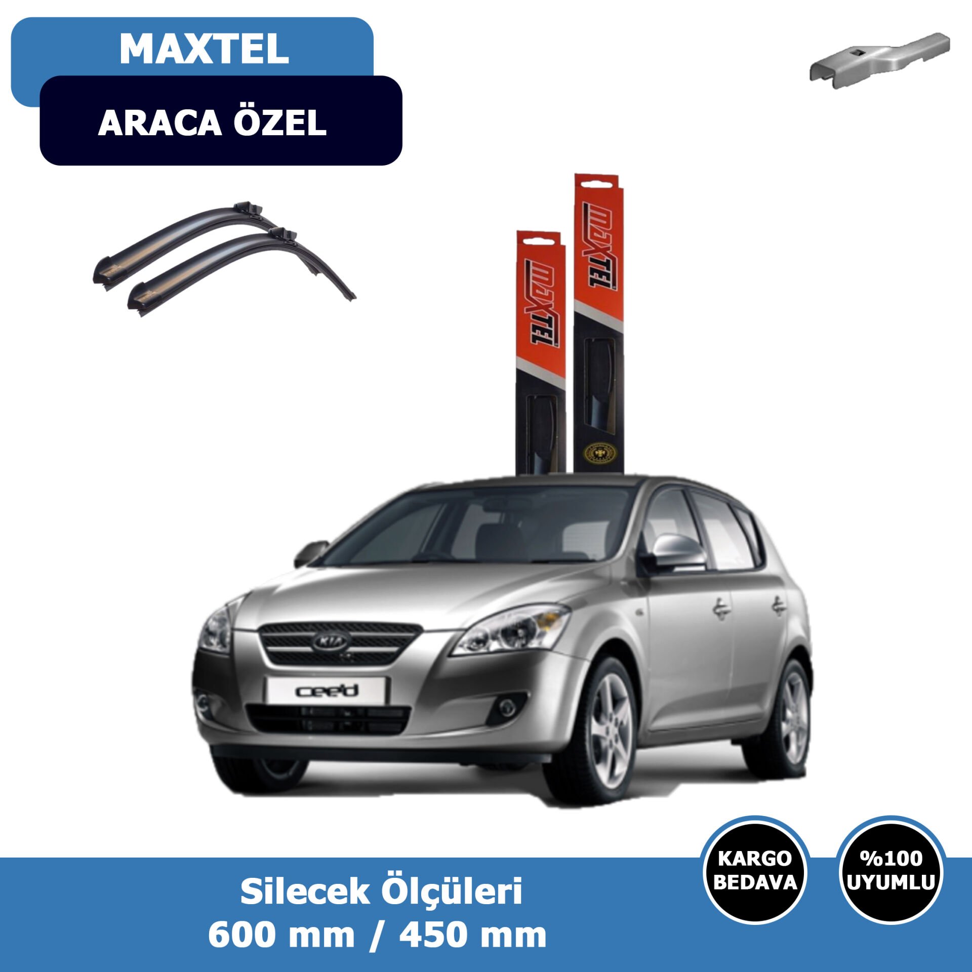 Kia Ceed Ön Silecek Süpürgesi (2006-2008)Maxtel