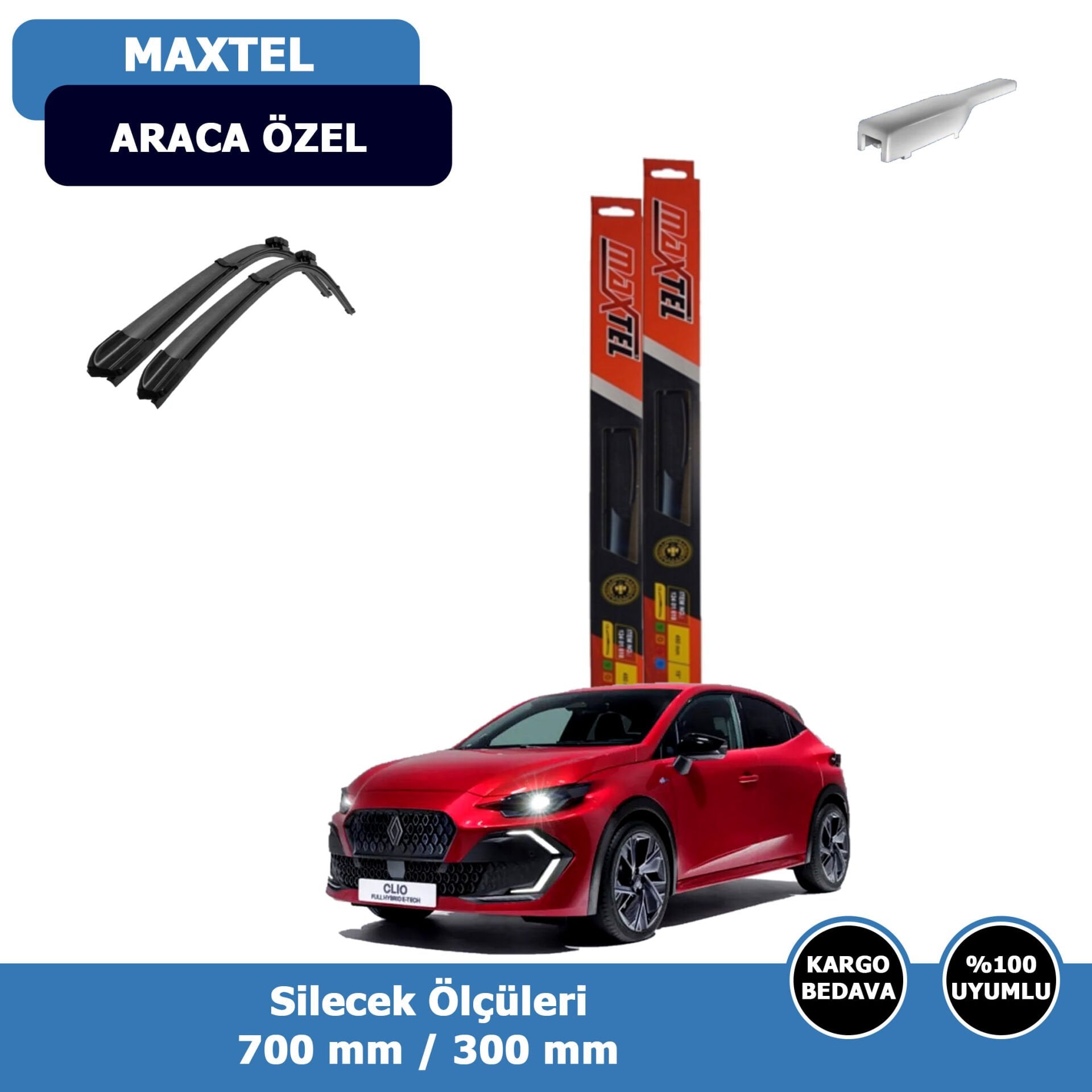 Renault Clio VI Ön Silecek Süpürgesi (2026-2028)Maxtel