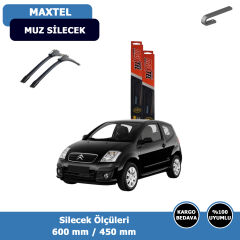 Cıtroen C2  Ön Silecek Süpürgesi (2003-2008)Maxtel