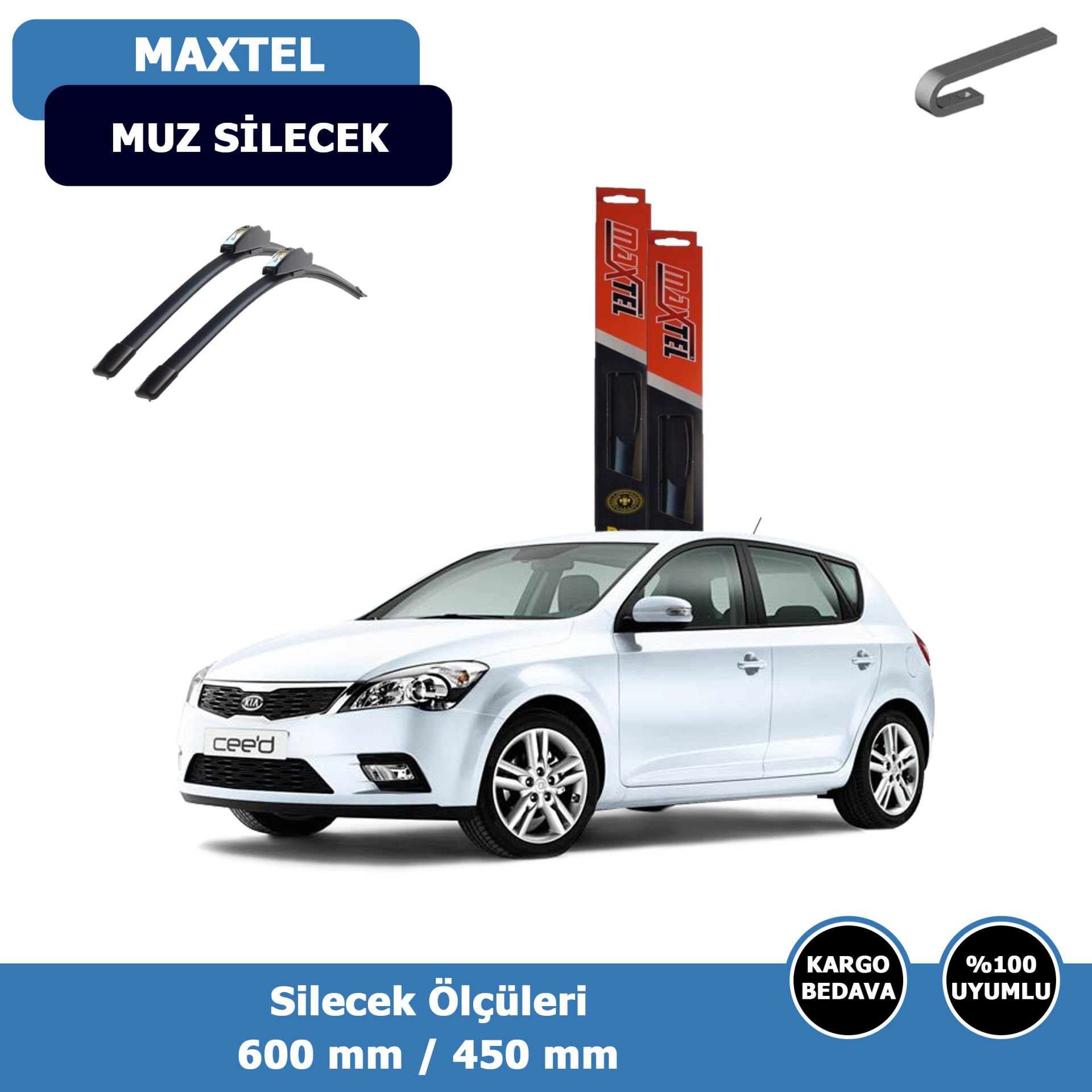 Kia Ceed Ön Silecek Süpürgesi (2009-2011)Maxtel