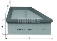 Mercedes A200 W176 1.6 Hava Filtresi 2012-2020 (115KW-156HP)Mahle