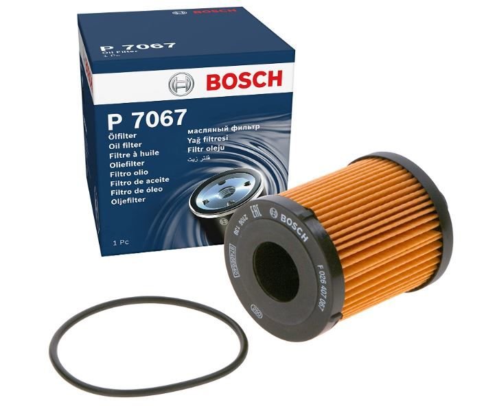 Fiat Linea 1.3MTJ Yağ Filtresi 2007→ (66KW-90HP)Bosch