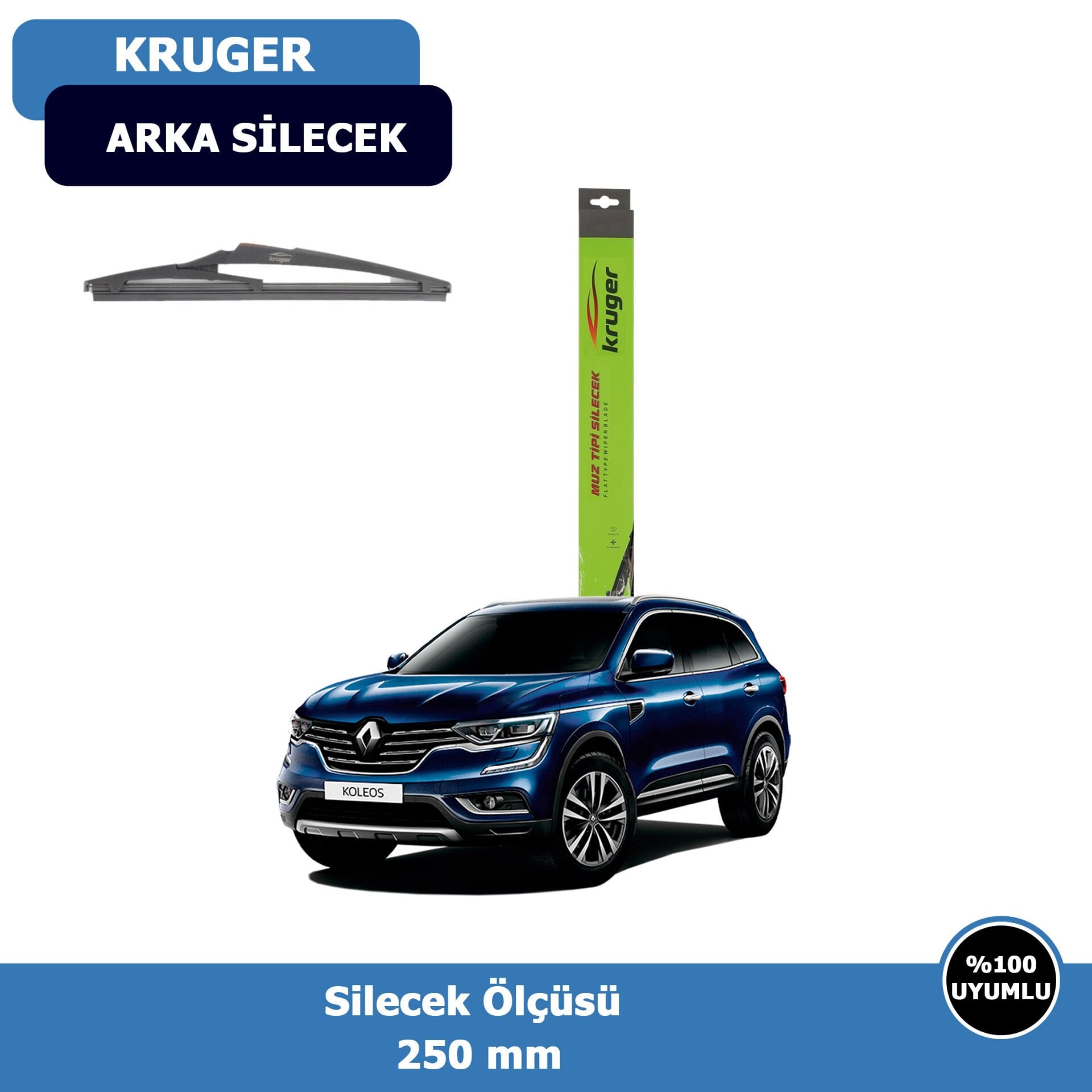 Renault Koleos Arka Silecek Süpürgesi (2018-2023)Kruger
