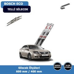Renault Latitude Ön Silecek Süpürgesi (2011-2014)Bosch Eco